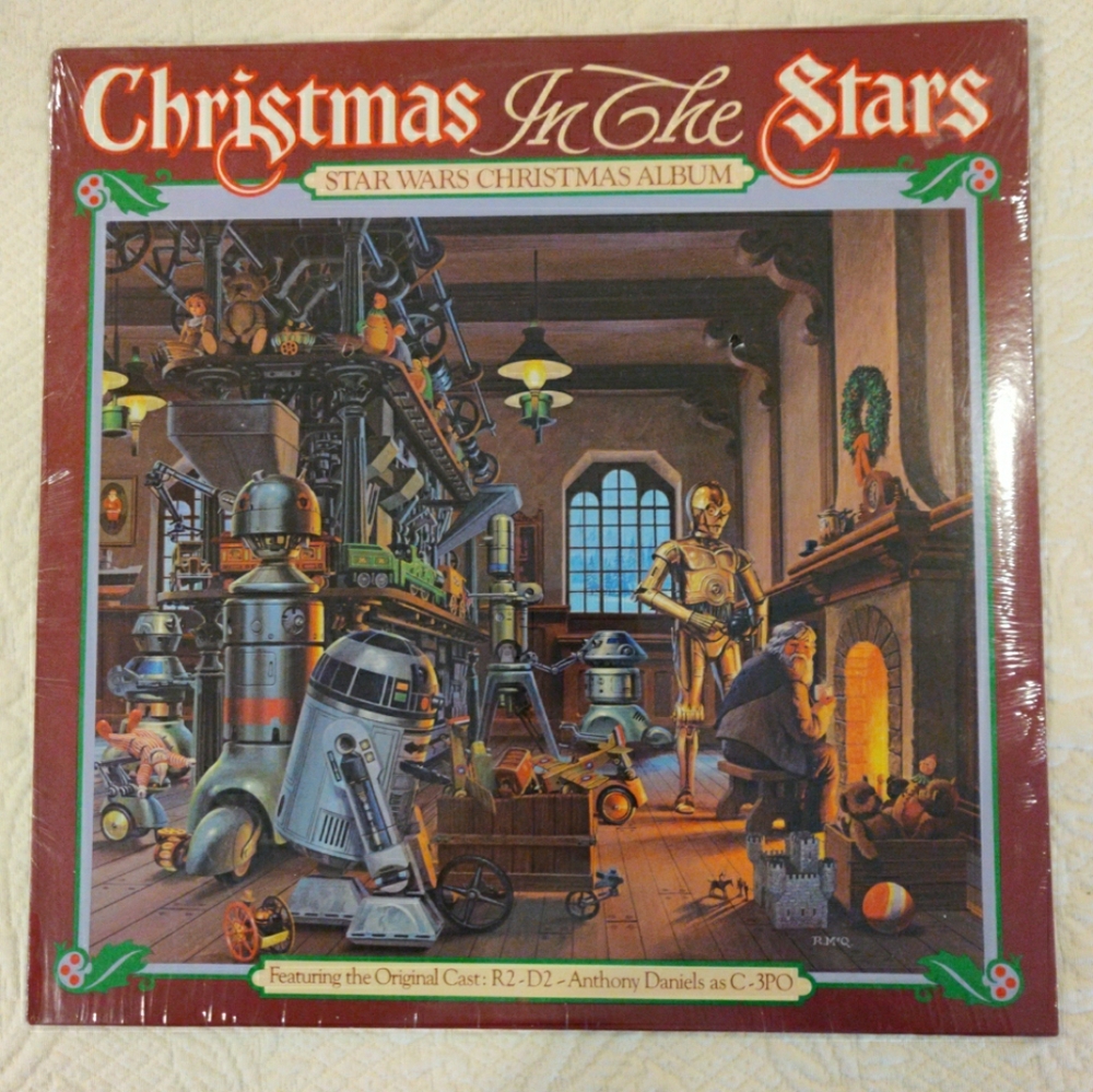 SOLD - Star Wars Christmas In The Stars Holiday Album LP RSO Meco 1980 New